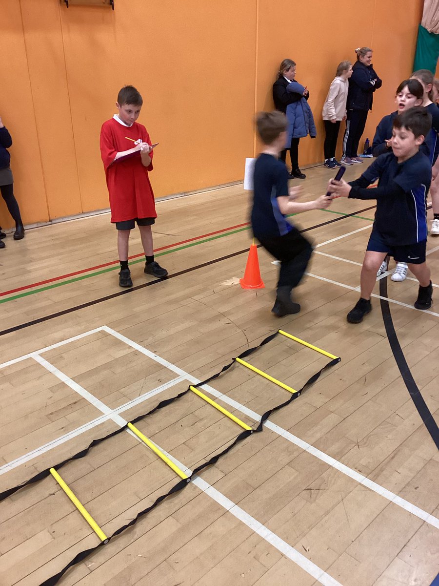 Some fantastic sports leading at tonight’s Y3/4 Sports Hall Athletics event! The guys in red are doing a top job. <a href="/Thurlstonesch/">Thurlstone Primary</a>