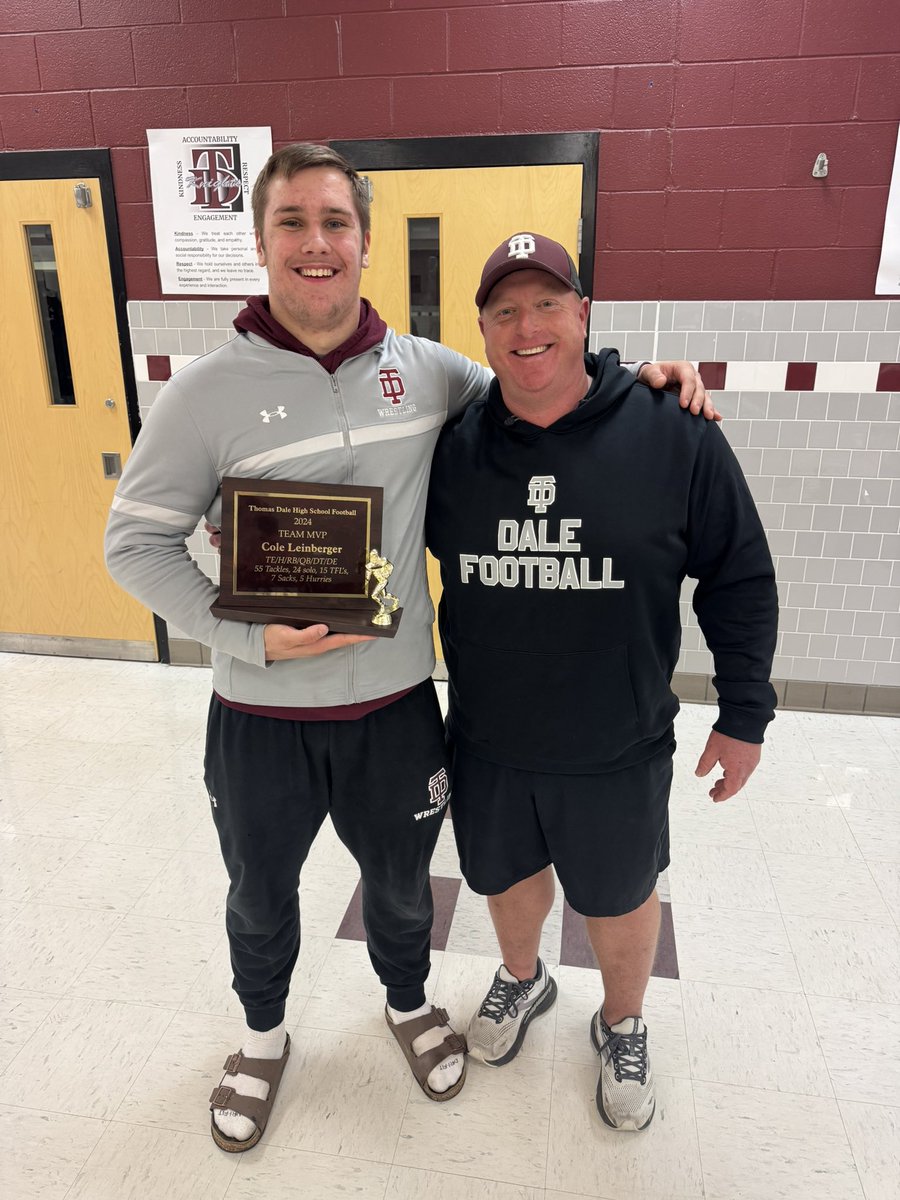 Blessed to be named Thomas Dale’s Team MVP this year!  <a href="/TopKnight44/">Kevin Tucker</a>