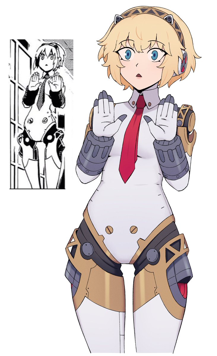EdMonMondo's tweet image. This Aigis panel 🙌 #Persona3
