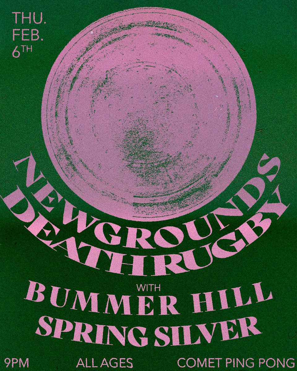 bummer hill (@bummerhillatl) on Twitter photo DC TONIGHT WITH <a href="/ngdeathrugby/">🧟newgrounds death rugby 🐺</a> AND <a href="/SpringSilverYa/">Spring Silver 🇵🇸🇨🇩</a> AT COMET PING PONG IF YOU DONT COME TO THIS SHOW I WILL PUNCH DANNY AS HARD AS I CAN DC TONIGHT WITH <a href="/ngdeathrugby/">🧟newgrounds death rugby 🐺</a> AND <a href="/SpringSilverYa/">Spring Silver 🇵🇸🇨🇩</a> AT COMET PING PONG IF YOU DONT COME TO THIS SHOW I WILL PUNCH DANNY AS HARD AS I CAN