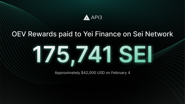 Api3DAO's tweet photo. Lending protocols leak a TON of value during liquidation events.

But not @YeiFinance.

As the largest lending protocol on @SeiNetwork, Yei is turning volatility into revenue with @OEVNetwork—recapturing MEV that would otherwise be lost.

Here’s how they did it. 🧵👇 https://t.co/J29w1hPB2a