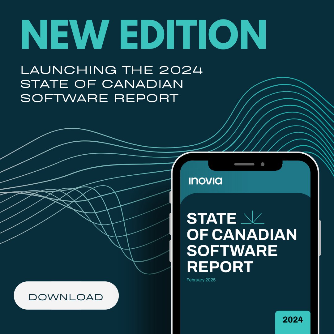 🎉 The 2024 State of Canadian Software Report is Here!

🚀 2024 marked a year of grit, reacceleration, and strategic growth. Amid evolving U.S. trade policies, #Canada remains a global force in #tech, helping diversify our economy.

👉 inovia.vc/inovia-convers…

#CompanyBuilders
