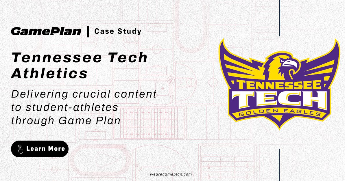 GamePlanWorks's tweet image. Tennessee Tech University utilizes Game Plan, Powered by BrideAthletic, to provide crucial education to their athletes. Check out this case study to learn more. #GamePlan

wearegameplan.com/tennessee-tech…