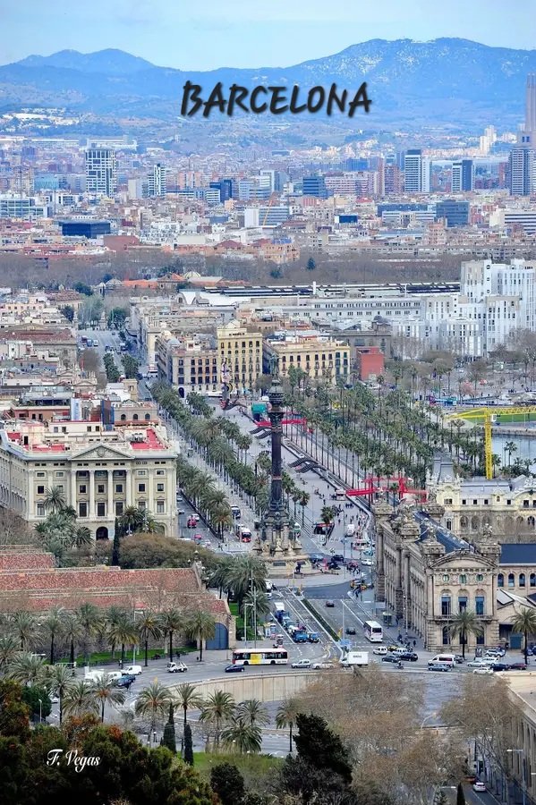 Vistas a la Ciudad Condal 
BARCELONA. CATALUÑA. SPAIN 🇪🇦