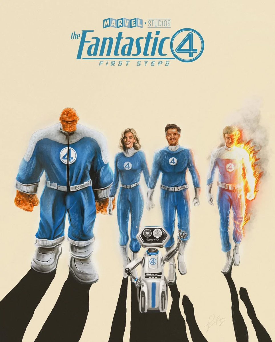 El trailer de #FantasticFourFirstSteps obtuvo mas de 202 millones de views en sus primeras 24hs

#FantasticFour