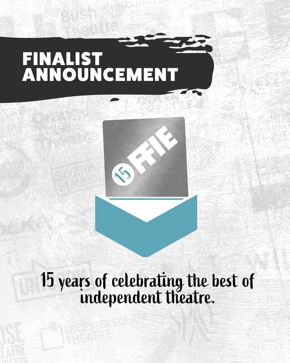 OffWestEndCom's tweet image. Hello again, OffWestEnders!

After our fabulous #OffiesFinalist announcements last week, we're today announcing our finalists for our #OffFest award.

Don't forget - book tickets to our 15th anniversary #Offies15 @CH_Venues this March 17:

gigantic.com/offies-tickets…