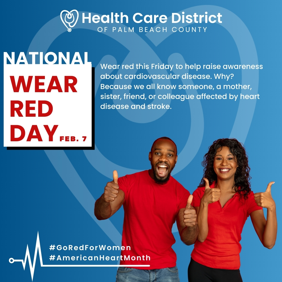 ❤️ Tomorrow is #NationalWearRedDay! We’re continuing our commitment by wearing red to shine a light on heart disease and help raise awareness. Get RED-y to join us by showing your support!

#PBGoRed #GoRedForWomen #HeartHealth #HeartMonth #WeCareForAll