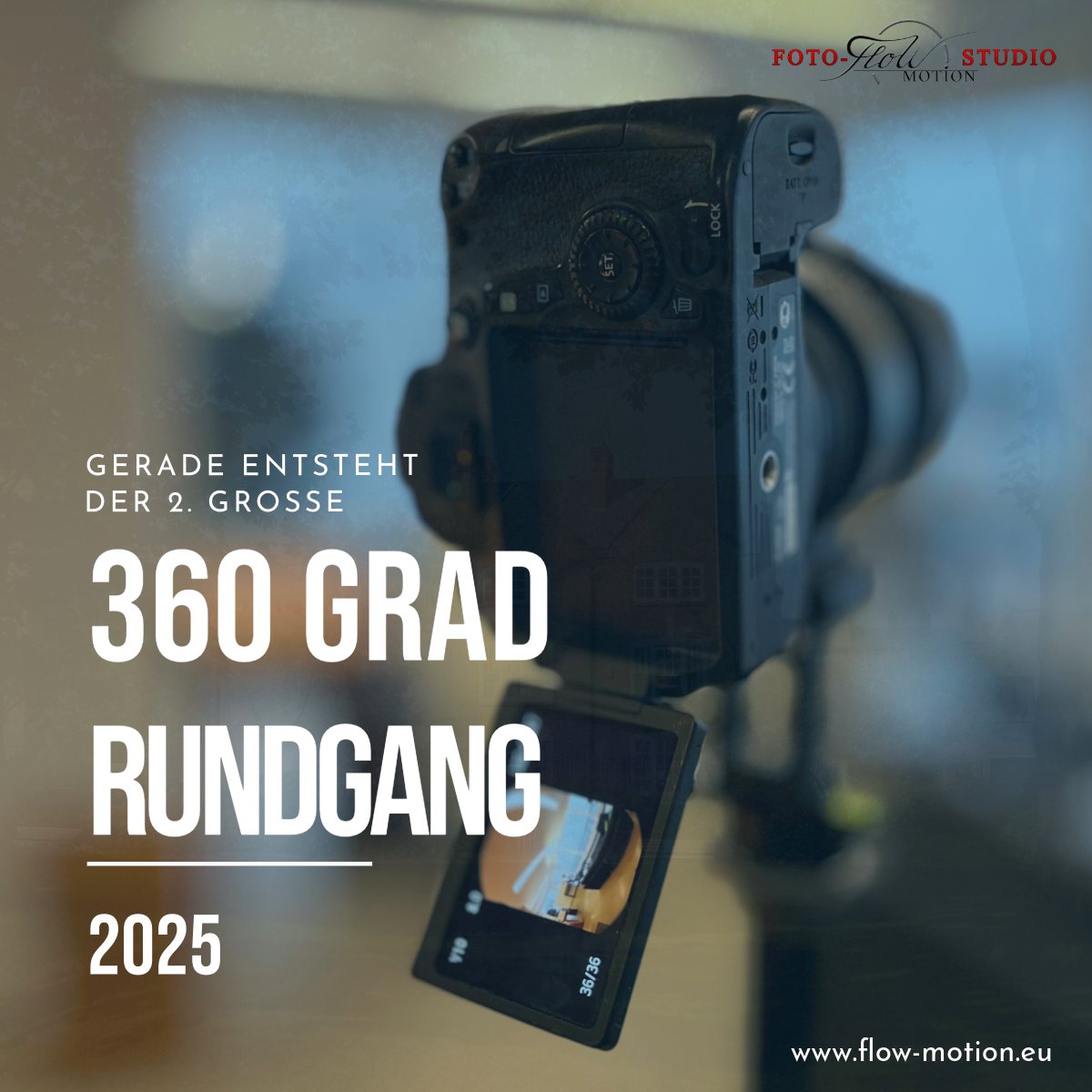 Gerade eben entsteht der 2. größere #360° Grad #Rundgang dieses Jahr. Die virtuellen #Panoramatouren sind eine super Werbung für Geschäfte mit Ausstellung und Museen, oder Immobilien. 
#VR #Fotografie #Panoramen #HofSaale