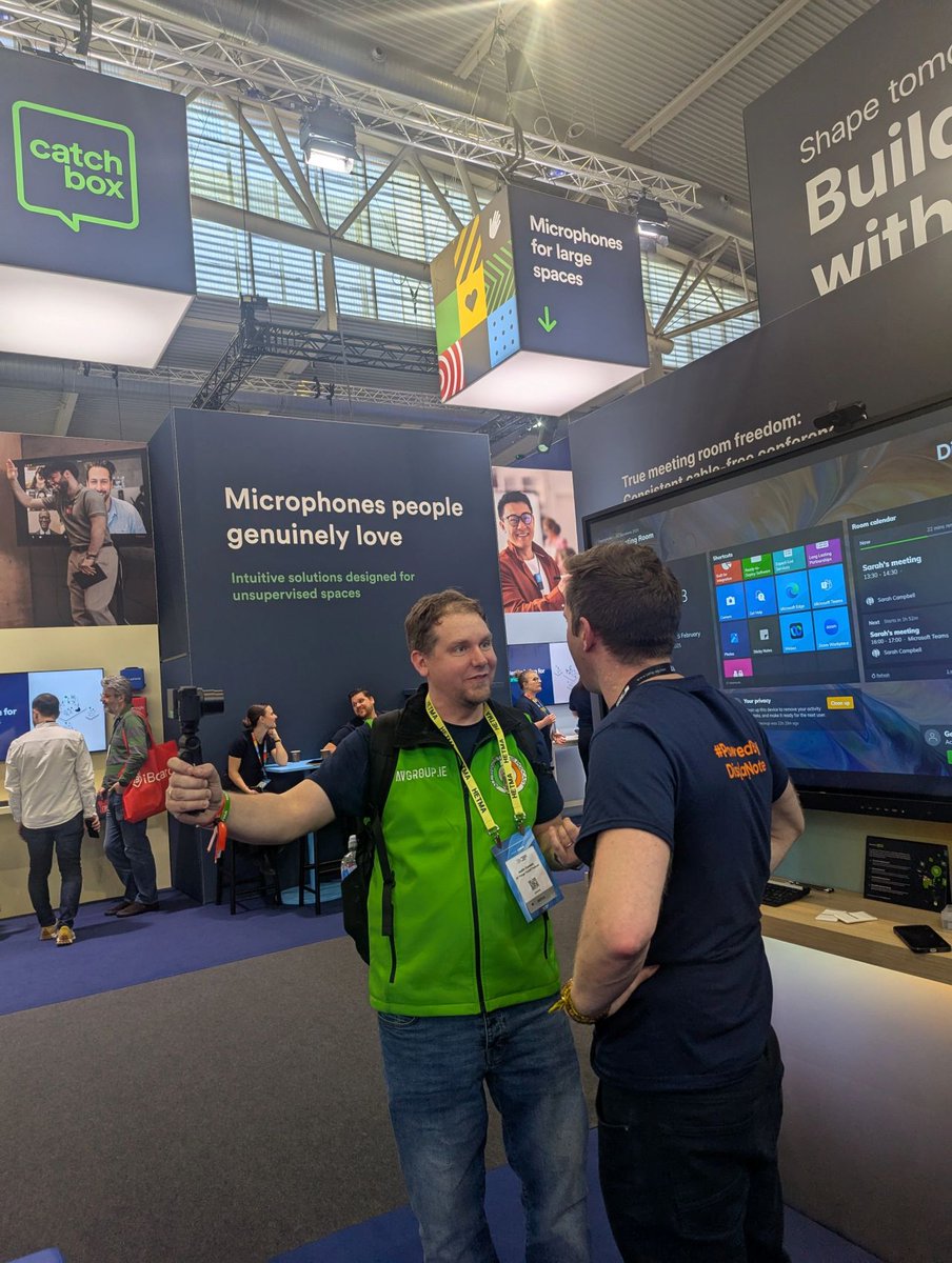 displaynote's tweet image. DAY 3 of @ISE_Show!! 

A great two days of conversations, demos and opinions. The team are here to 6pm on booth 2V600 today be sure to call by! 

#ise2025 #avpros #Barcelona