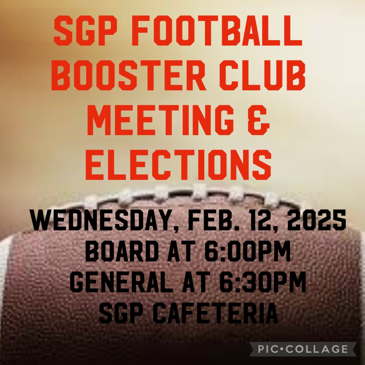 Join us as we elect next year’s board members!