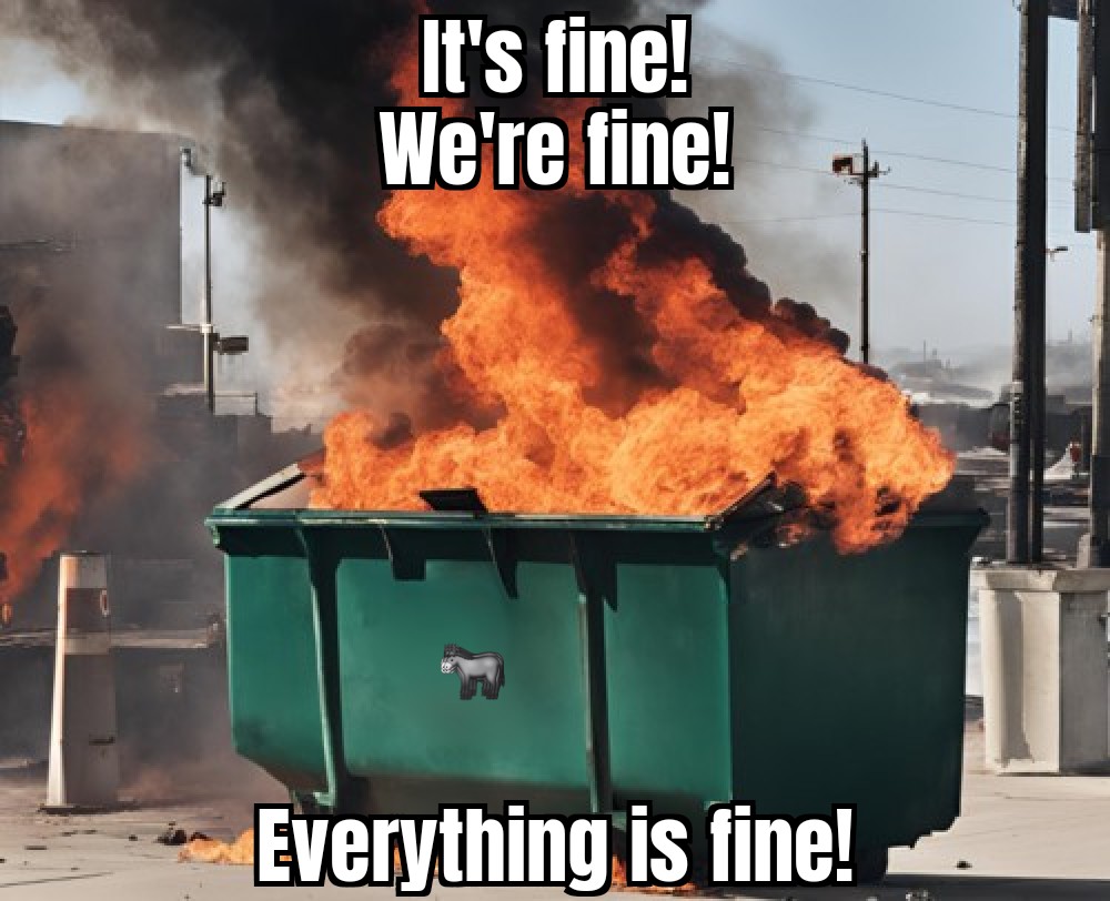 "Losing the initiative," the inability to act quickly and decisively enough to counter/control evolving situations and/or to forfeit any previously held advantages. A certain group has lost whatever "initiative" they once held and are entering the "Baghdad Bob" operational phase!