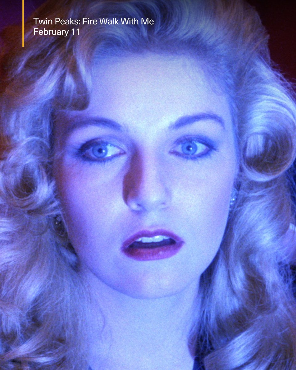 IN TRIBUTE TO DAVID LYNCH
Starring David Bowie, Chris Isaac, and Sheryl Lee, TWIN PEAKS: FIRE WALK WITH ME is "the most bizarre, shocking, intense, and heartrending American movie of the past three decades."

Catch it at the VIFF Centre, Feb. 11 | 8:30 pm

viff.org/whats-on/twin-…