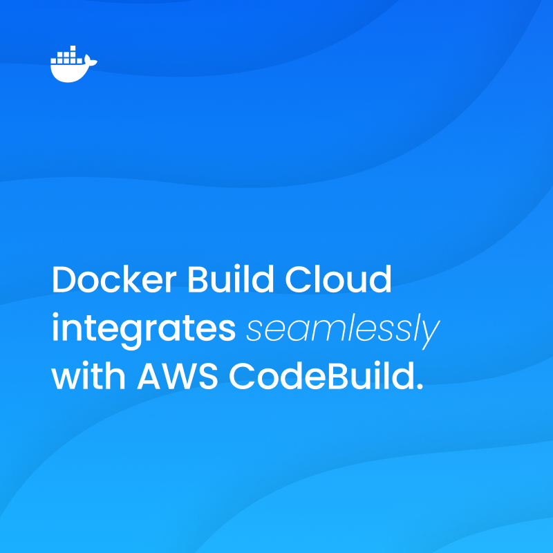 Docker's tweet photo. Learn how Docker Build Cloud integrates seamlessly with AWS CodeBuild.
🛠️ Get the details: https://t.co/02NDeNjsoA
#DevOps #DockerBuild https://t.co/HuTj6vaFRa
