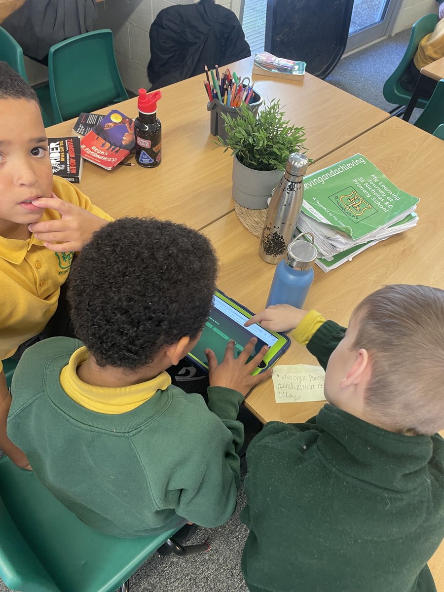 wlstnicholasps1's tweet photo. P4 have been evaluating all of their 'human organs' science learning through creating their very own Blooket! We worked collaboratively to generate some tricky questions and then of course, enjoyed playing our own quiz together! #digitallearningstnics #stemstnics https://t.co/AoWv4kQdWQ