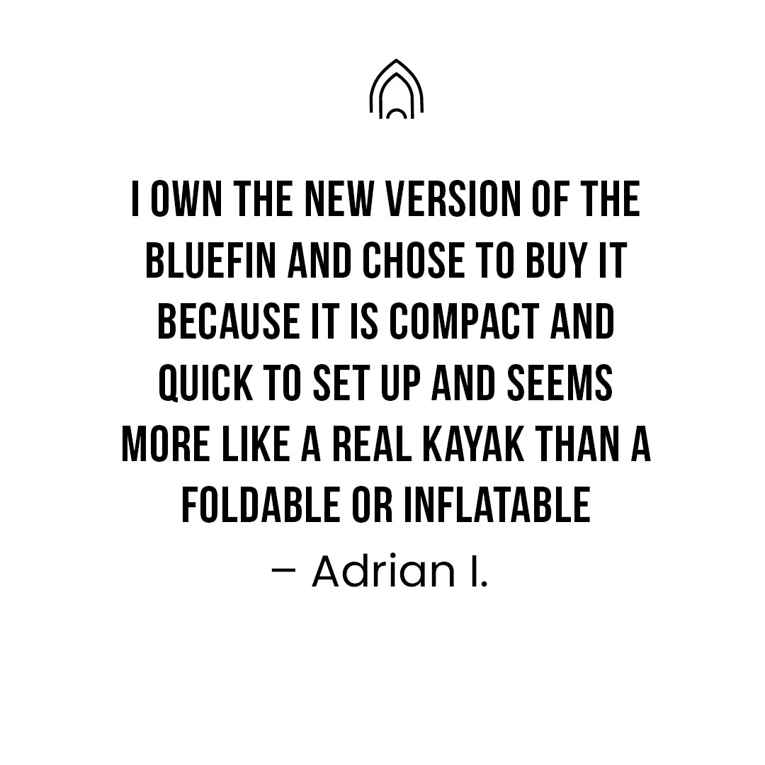 Choose the Bluefin because it's compact, quick to set up, and feels like a real kayak—not foldable or inflatable. 🛶

Experience the difference yourself. Bluefin is adventure, redefined. 🌊

#BluefinKayak #RealKayakFeel #PackableAdventure
