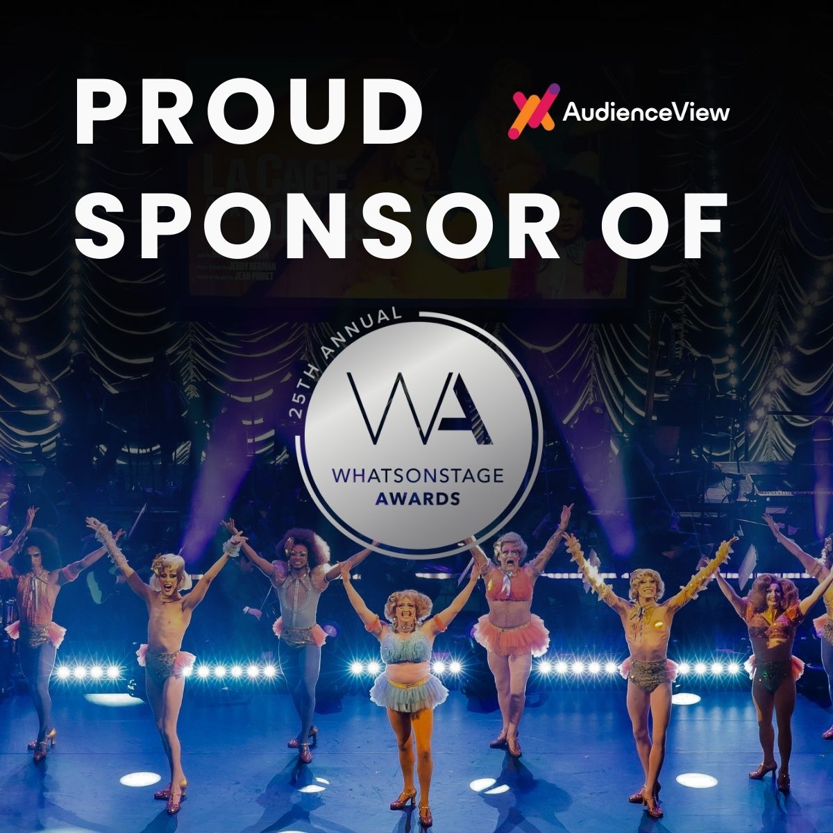 Just a few days until the WhatsOnStage Awards! 🎭 As part of the same family, we’re proud to sponsor this celebration of UK theatre and support the industry’s brightest talent. See you on February 9! 💫

#WhatsOnStageAwards #AudienceView