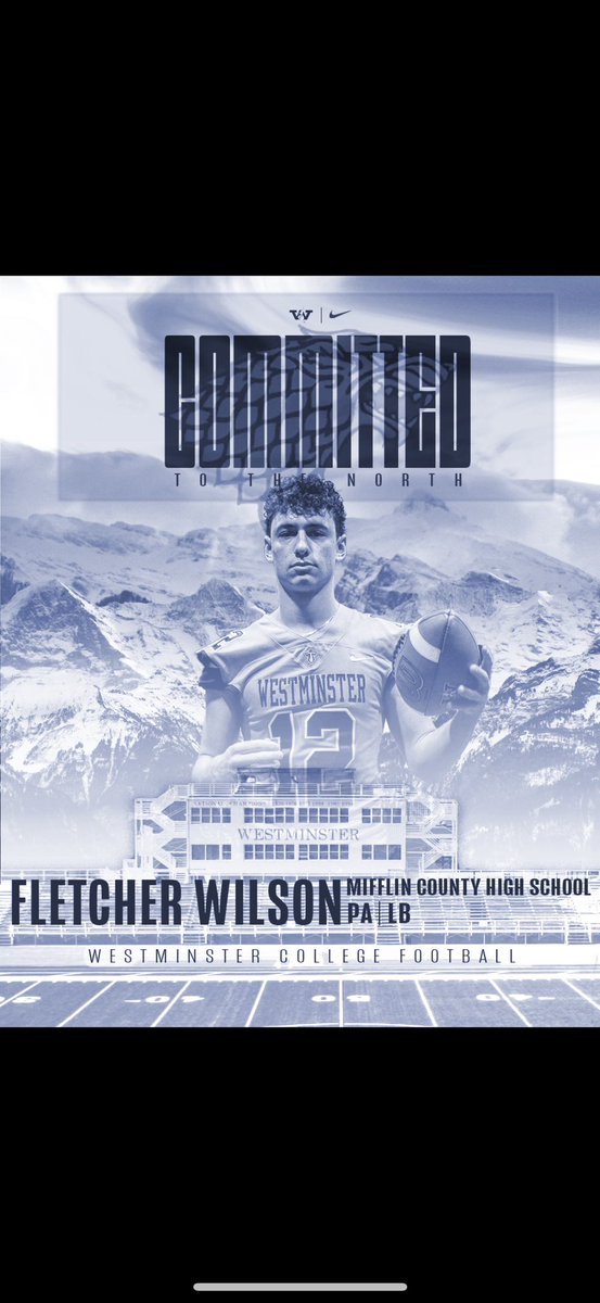 Excited to announce my commitment to Westminster College! Huge thank you to my family, coaches, and teammates for all the support. Grateful for the opportunity to continue my football career and ready for this next chapter! #KingsOfTheNorth #Committed