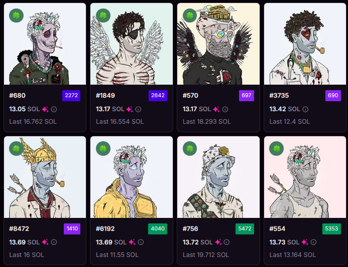 Are <a href="/DeGodsNFT/">DeGods</a> dead or are their way to 100 $SOL FP?

Pick 1, drop your $SOL. (Check ur wallet in 12h)