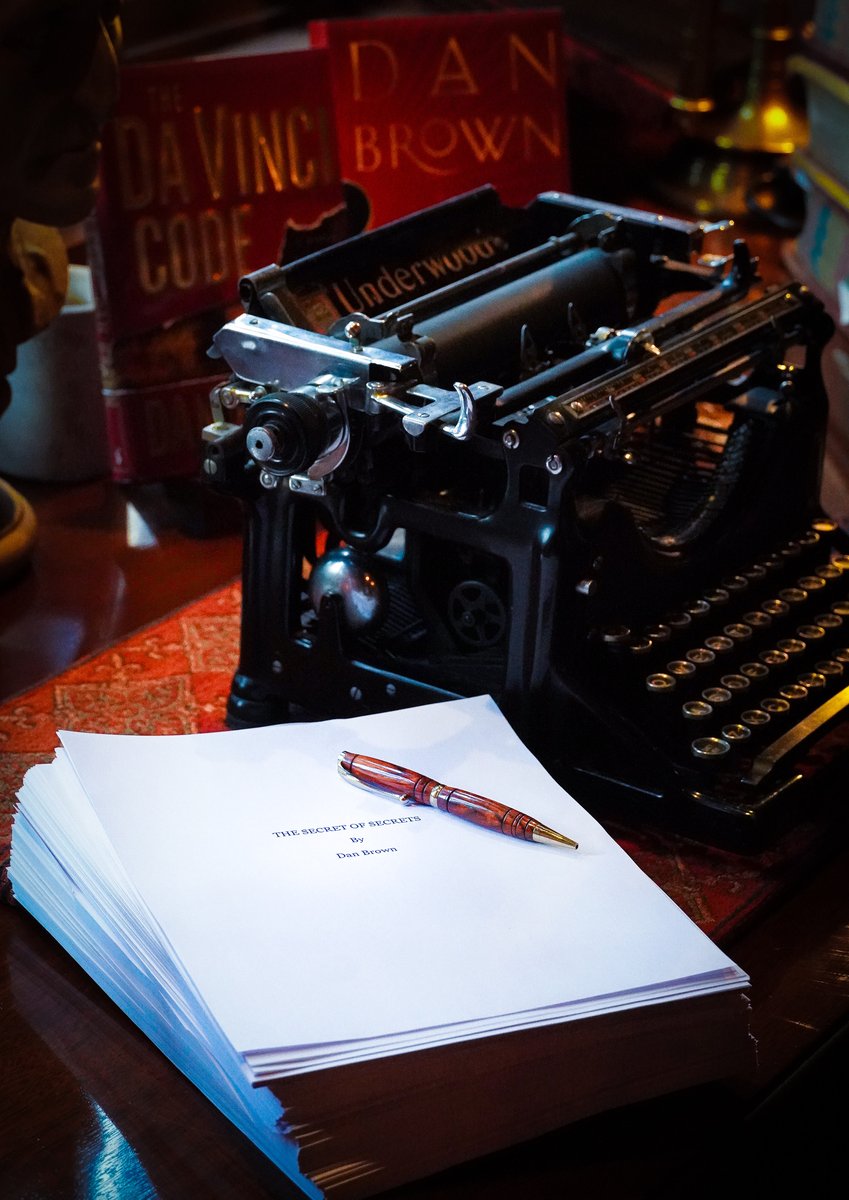 I swear this Underwood is not the reason it took me a few years to write The Secret of Secrets