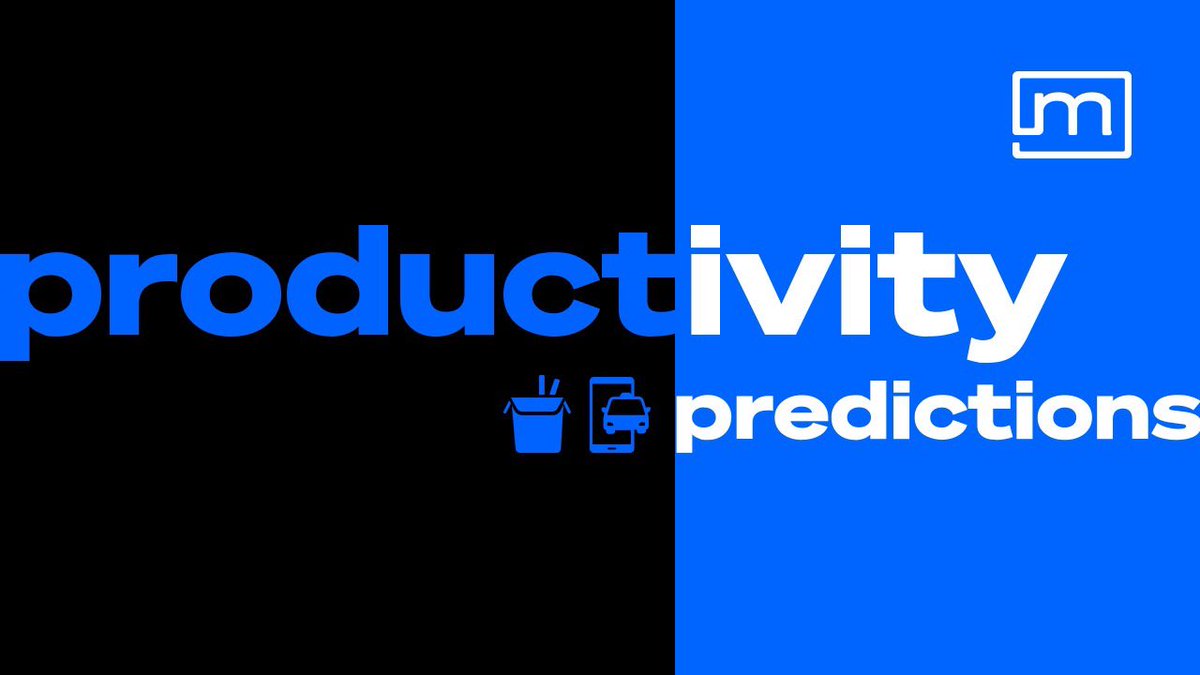 1/ this week, we’re unveiling AI’s take on our 2025 predictions for our Productivity focus area!