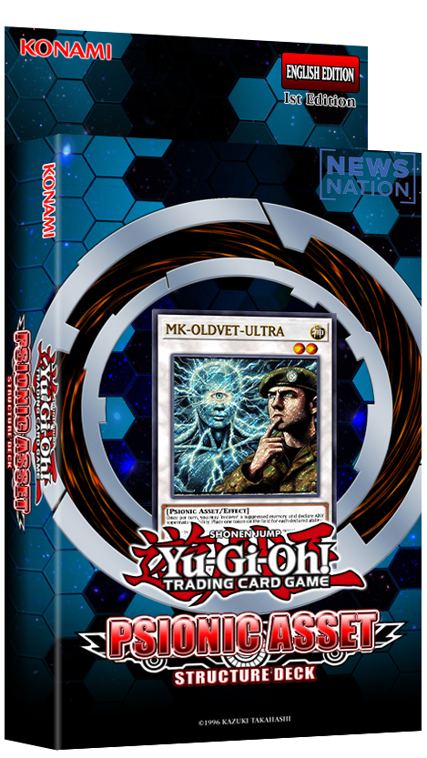 Your destiny is sealed, <a href="/disclosurekaiba/">Disclosure Kaiba</a>!  I have received my new PSIONIC ASSET STRUCTURE DECK, and with this I have the means to take control of your monsters and use them against you!

#UFOTWITTER, behold!