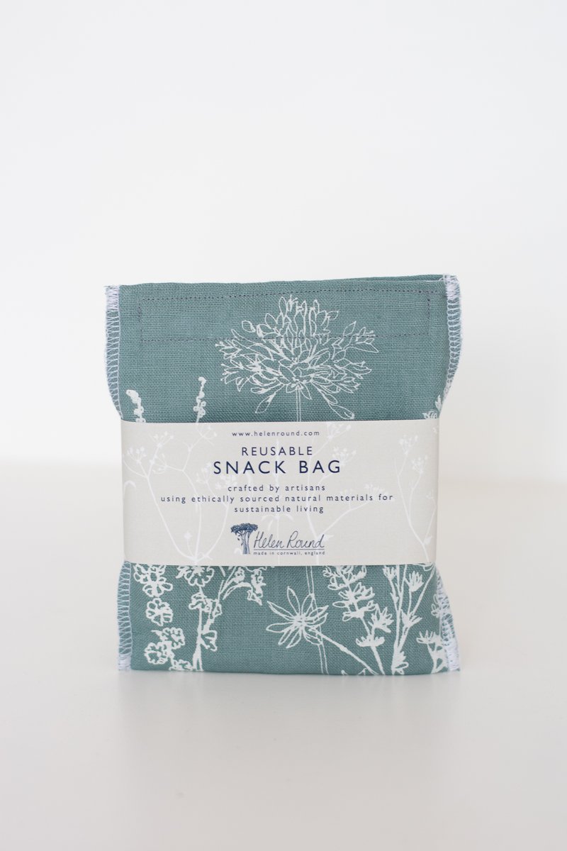 Lovely to see our duck egg blue snack bag featured! Thanks, Ideal Home <a href="/pressloft/">Press Loft</a>