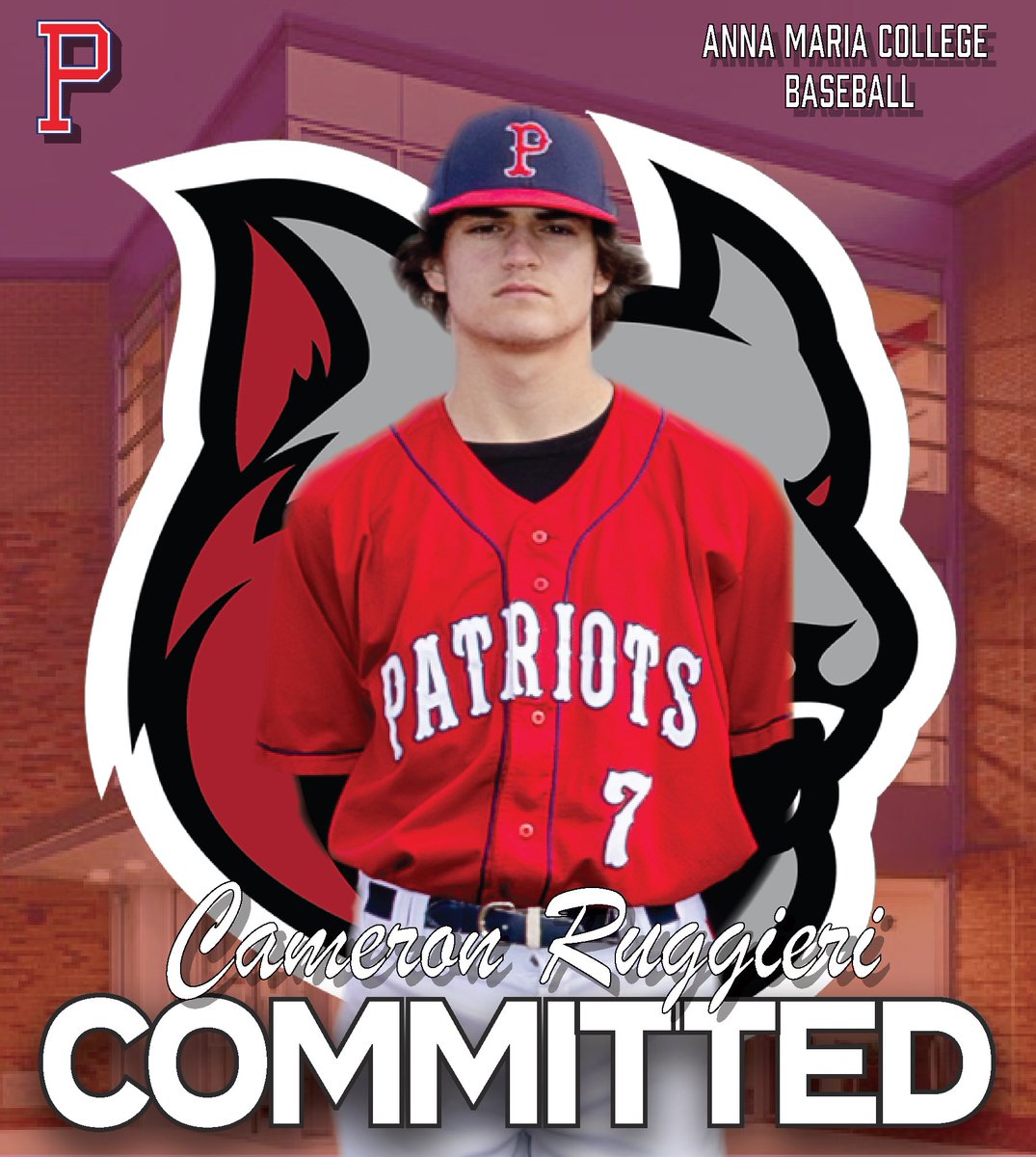 Best of Luck at Anna Maria this fall Cam! #PatriotPride🇺🇸⚾️