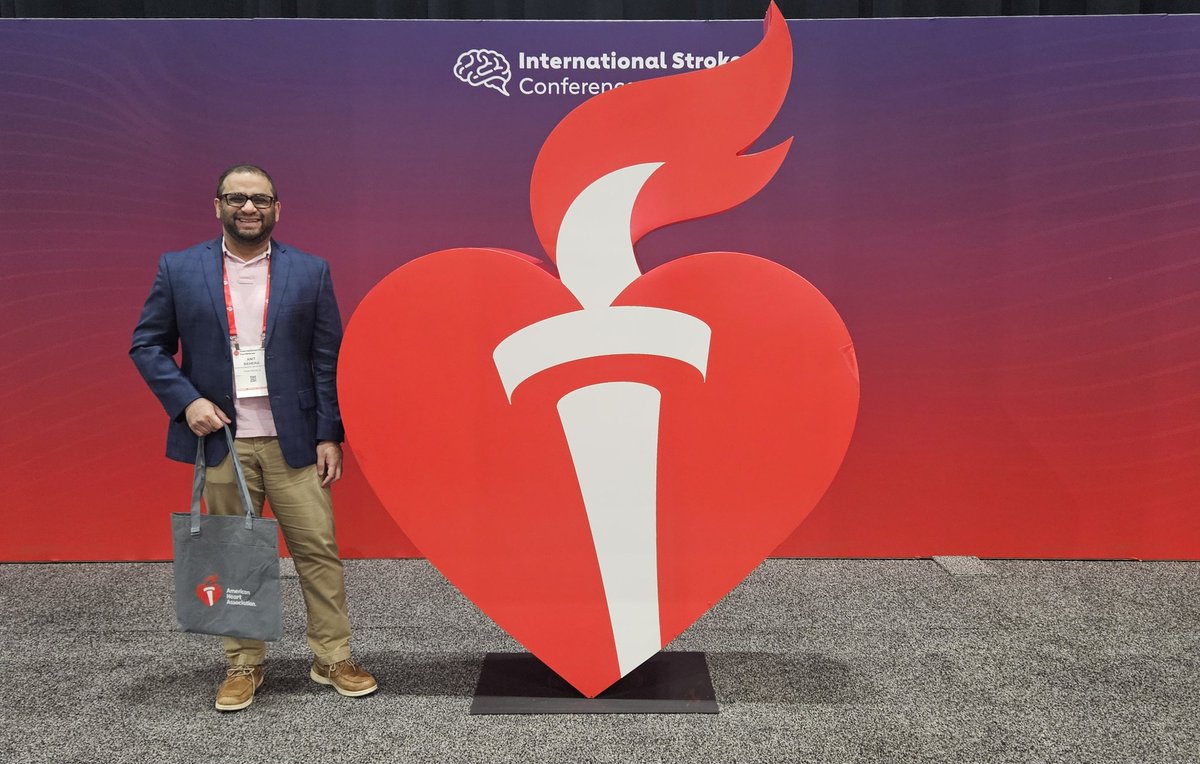 Excited to have attended the 2025 International Stroke Conference. It was an incredible opportunity to learn about the latest advancements in stroke medicine, connect with fellow professionals, and exchange insights with experts in the field.

#ISC25 #AHA #stroke #advocatehealth