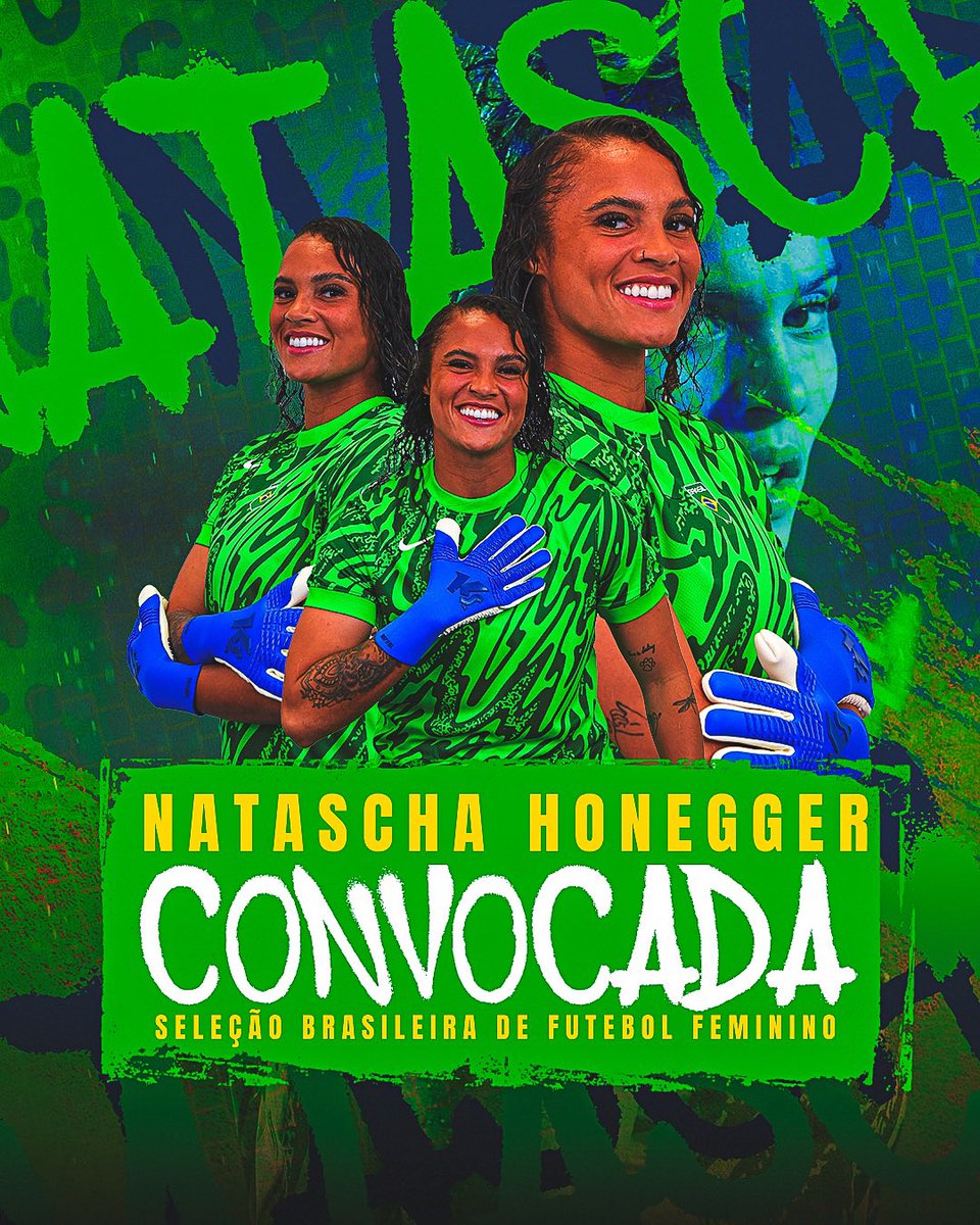 Mais uma convocação! 🇧🇷🔥

Vestir essa camisa é sempre uma honra e uma responsabilidade enorme. Mais um passo, mais um desafio, mais uma oportunidade de dar o meu melhor! Obrigada, Deus, por mais esse momento! 🙌⚽