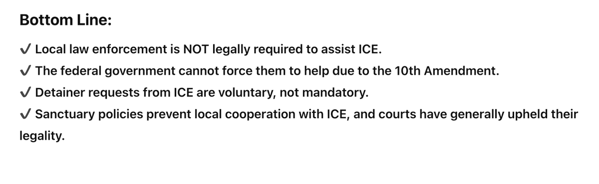 Donald Trump's DOJ sued the state of Illinois, the city of Chicago, Governor J.B. Pritzker, Chicago Mayor Brandon Johnson, and others saying that local sanctuary laws are making it more difficult for ICE to do their jobs.

One problem though, local officials and law enforcement