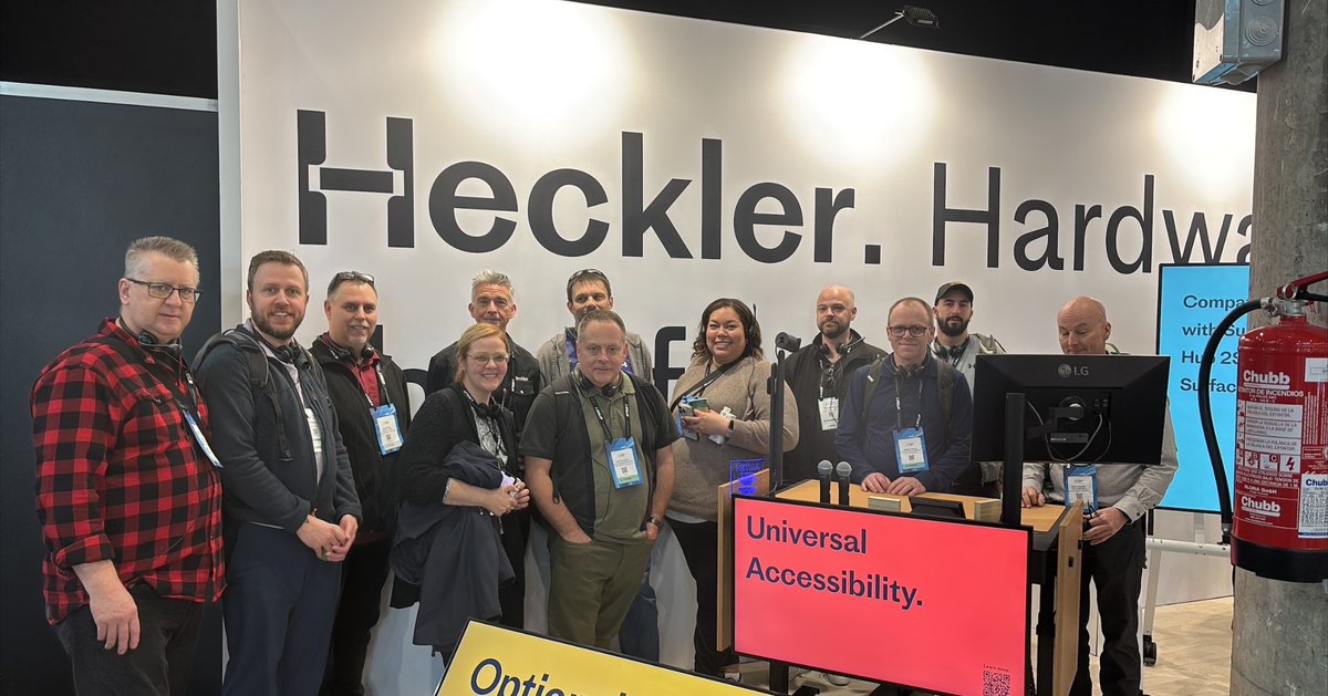 datavisualinc's tweet photo. That's a wrap for our Higher-Ed Tour at #ISE2025! 🎓 Today, we visited Heckler, Netgear, and PTZOptics. A huge thank you to our sponsors for making this tour possible! 🚀

#ISE2025 #HigherEdAV #Heckler #Netgear #PTZOptics #AVInnovation #DataVisual #Barcelona https://t.co/d7AkjtzD8q