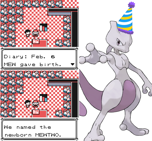 Happy Birthday, Mewtwo!