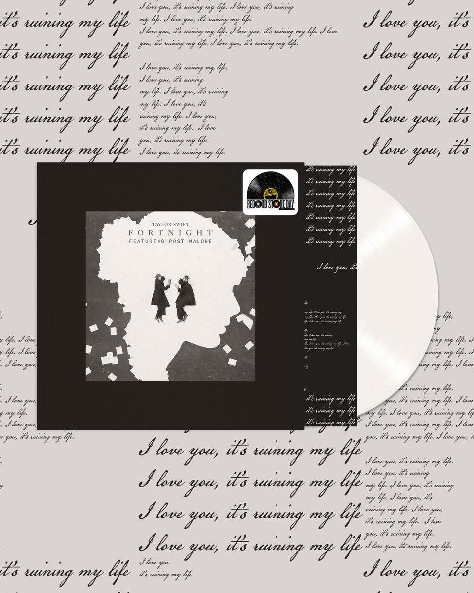 Taylor Nation (@taylornation13) on Twitter photo Thought of calling ya to tell you a 7” white vinyl featuring Fortnight ft. <a href="/PostMalone/">Post Malone</a> and the BLOND:ISH remix will be available for #RecordStoreDay2025 on April 12 🎶 Thought of calling ya to tell you a 7” white vinyl featuring Fortnight ft. <a href="/PostMalone/">Post Malone</a> and the BLOND:ISH remix will be available for #RecordStoreDay2025 on April 12 🎶