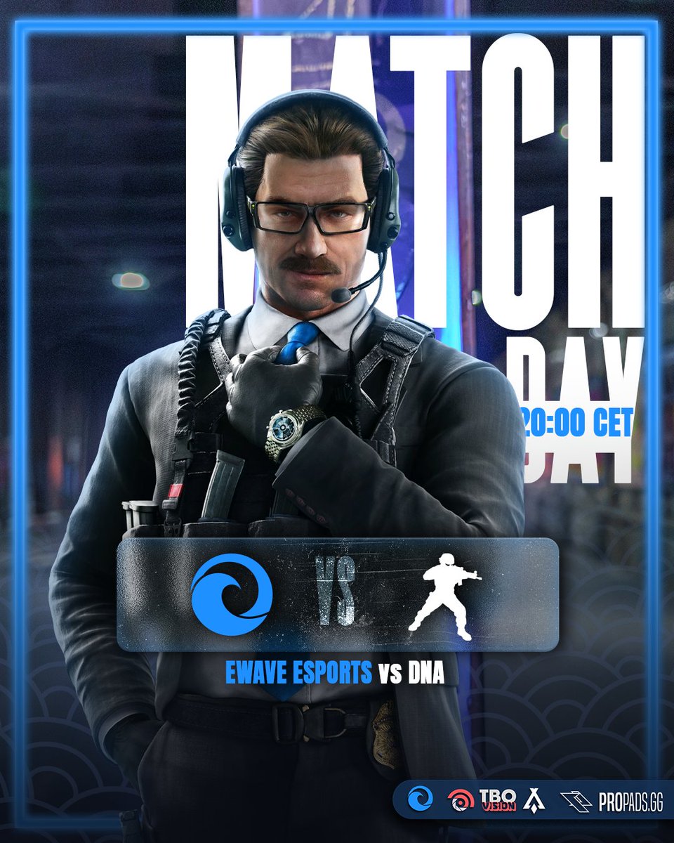 EWAVE ESPORTS🌊 (@ewaveesports) on Twitter photo Packed week for our <a href="/Rainbow6Game/">Rainbow Six Siege X</a> console boys!👀
@GUC2024 | Division 1 Matchday 5
🆚 #DNA (Now <a href="/frequency_org/">Frequency Esports</a> 🫶)
⏰ 20:00 CET
🎬 twitch .tv/mxvzes by <a href="/Mxvzes/">Mxvzes</a> 
Our Lineup:
<a href="/R1SIKO/">ℛ𝒾𝓈𝓀</a> 
<a href="/TimDelRey_/">Tim 💥</a> 
<a href="/Hjsky69/">ニルス 🧛🏼</a> 
<a href="/xK1llerEnte/">Entee</a> (EnteeEWAVE back on track🦆)
<a href="/Sjunnne/">Sjunne</a> 
GLHF!🤝 Packed week for our <a href="/Rainbow6Game/">Rainbow Six Siege X</a> console boys!👀
@GUC2024 | Division 1 Matchday 5
🆚 #DNA (Now <a href="/frequency_org/">Frequency Esports</a> 🫶)
⏰ 20:00 CET
🎬 twitch .tv/mxvzes by <a href="/Mxvzes/">Mxvzes</a> 
Our Lineup:
<a href="/R1SIKO/">ℛ𝒾𝓈𝓀</a> 
<a href="/TimDelRey_/">Tim 💥</a> 
<a href="/Hjsky69/">ニルス 🧛🏼</a> 
<a href="/xK1llerEnte/">Entee</a> (EnteeEWAVE back on track🦆)
<a href="/Sjunnne/">Sjunne</a> 
GLHF!🤝