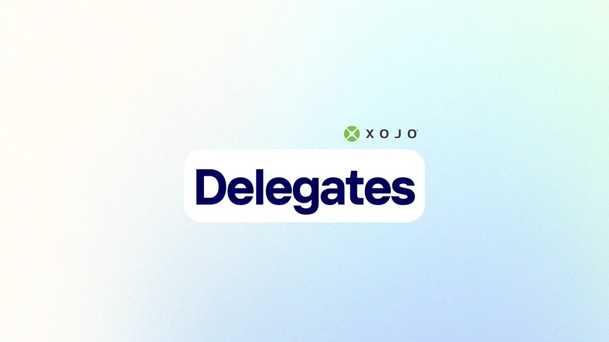 xojo's tweet image. Explore the power of delegates in Xojo! They allow you to pass methods as arguments, enabling dynamic behavior and making your code more modular and reusable.
documentation.xojo.com/api/data_types…
#Xojo #Delegates #CodeFlexibility #SoftwareEngineering