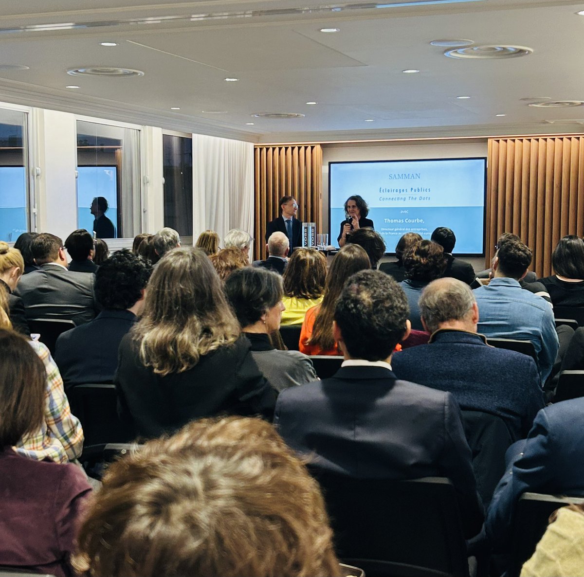 Cabinet SAMMAN (@cabinetsamman) on Twitter photo C’est parti pour les #ÉclairagesPublics avec <a href="/T_Courbe/">Thomas Courbe</a>, Directeur des <a href="/DGEntreprises/">Direction générale des Entreprises</a>, sur l’IA au service des entreprises. C’est parti pour les #ÉclairagesPublics avec <a href="/T_Courbe/">Thomas Courbe</a>, Directeur des <a href="/DGEntreprises/">Direction générale des Entreprises</a>, sur l’IA au service des entreprises.