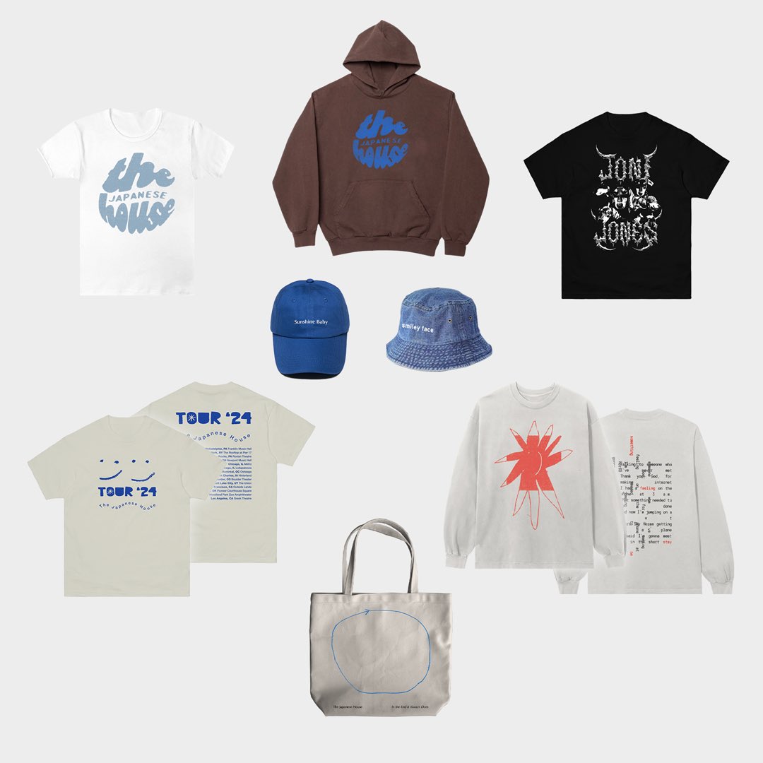 Very limited final pieces of the 2024 North American tour range now available on my US store. Including a couple of brand new store-exclusive pieces 💕

store.dirtyhit.co.uk/the-japanese-h…