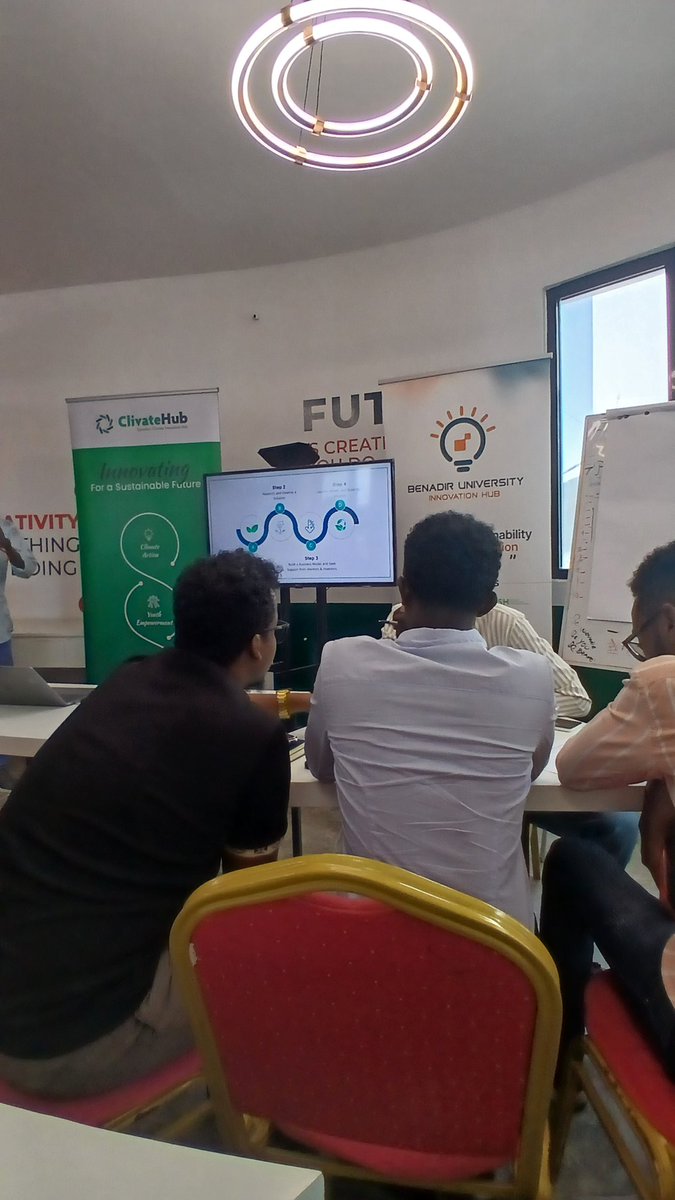 saaidabdifitah's tweet photo. Climate action workshop "I am happy that I have benefited a lot."

This workshop organised by banaadir innovation hup and @ClivateHub https://t.co/ZHyZLJCscR