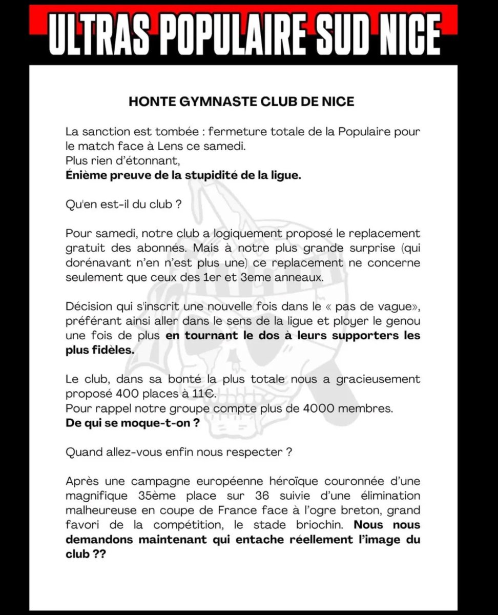 biboonissa's tweet photo. Rien à ajouter ! #ogcnissa #ogccommunity #OGCNICE #ogcnice #nissa #nicecnous https://t.co/RDFbFgbxZL