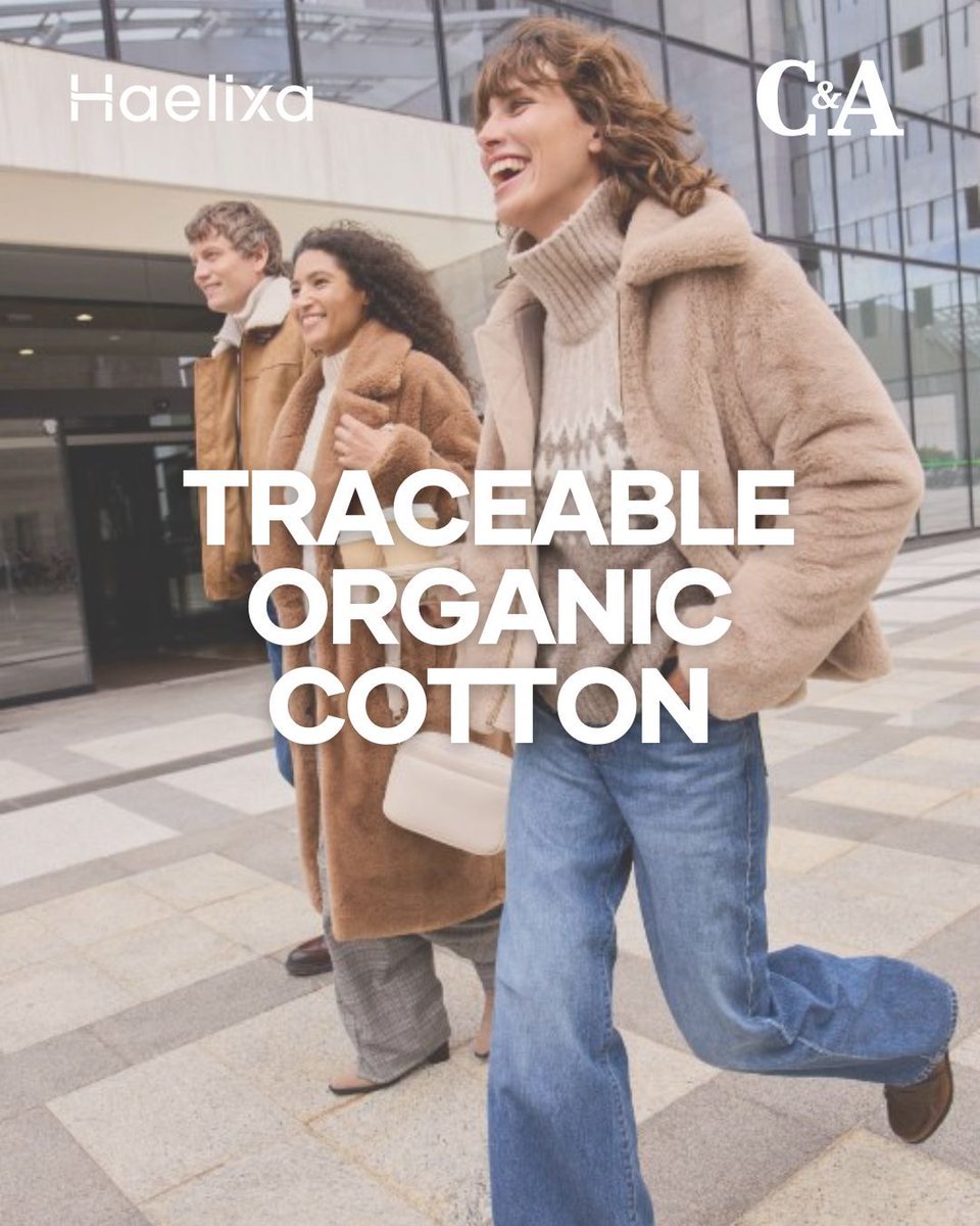 Organic Cotton Traceability with C&amp;A Partnership

 ✔️ Traceability = Enable customers to make informed choices
 ✔️ Verified sourcing = Better for compliance &amp; fairer supply chains 
 ✔️ 100% proof = Authentic materials

🔗 Click for the success story: buff.ly/3Q5p486