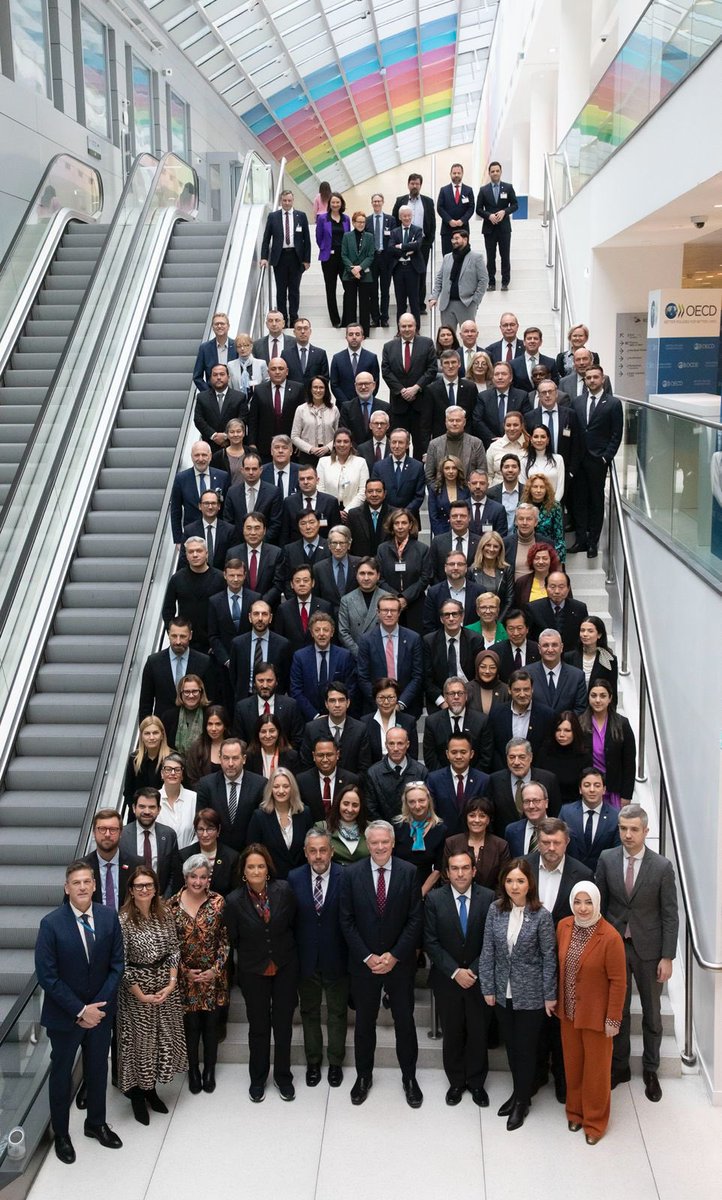 Austria at the OECD (@autatoecd) on Twitter photo Austria 🇦🇹 is proud to welcome MPs to the 2025 OECD Global Parliamentary Network meeting.
A great opportunity to exchange ideas, share expertise and discuss best practices to shape better policies for better lives.
oe.cd/GPN2025 | #OECDparl <a href="/OECD/">OECD ➡️ Better Policies for Better Lives</a> Austria 🇦🇹 is proud to welcome MPs to the 2025 OECD Global Parliamentary Network meeting.
A great opportunity to exchange ideas, share expertise and discuss best practices to shape better policies for better lives.
oe.cd/GPN2025 | #OECDparl <a href="/OECD/">OECD ➡️ Better Policies for Better Lives</a>