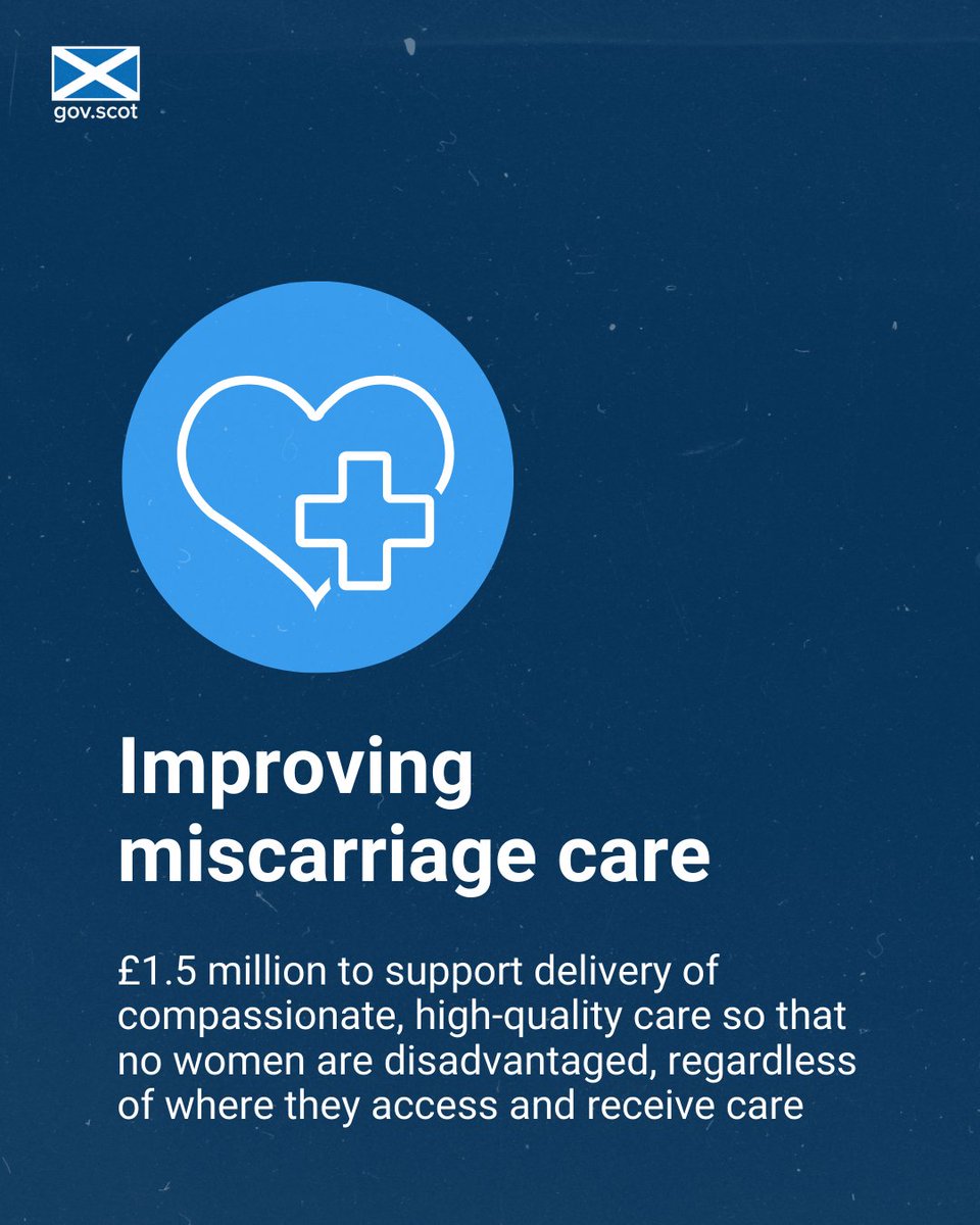 Scot Gov Health (@scotgovhealth) on Twitter photo Women can expect improved miscarriage care Public Health and Womenās Health Minister <a href="/jenni_minto/">Jenni Minto MSP</a> has pledged, after unveiling a new framework, backed by Ā£1.5 million funding.
Find out more ā”ļøbit.ly/Improving_misc⦠Women can expect improved miscarriage care Public Health and Womenās Health Minister <a href="/jenni_minto/">Jenni Minto MSP</a> has pledged, after unveiling a new framework, backed by Ā£1.5 million funding.
Find out more ā”ļøbit.ly/Improving_miscā¦