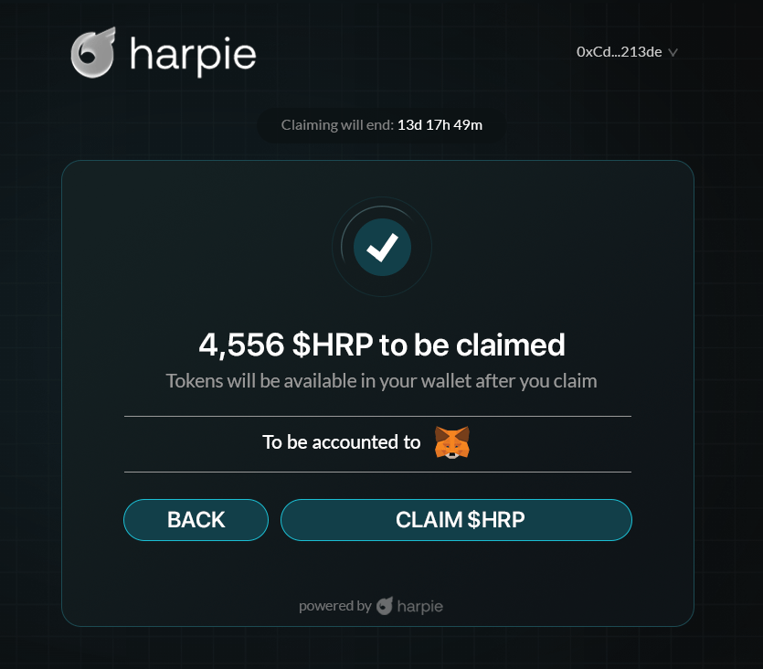 EMayrox's tweet photo. $HARPIE #Airdrop arrive ! 
Durée : 5 min 
Coût : GRATUIT 
Potentiel : 4 500$+
Guide étape par étape ! 👇 @harpieio https://t.co/DoKBCAUTbx