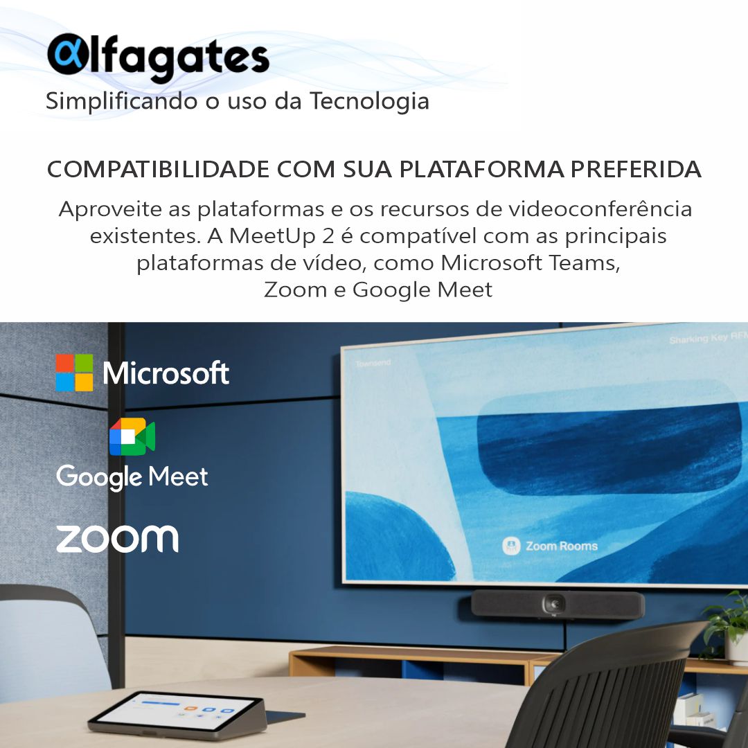 alfagates's tweet photo. Logitech MeetUp 2
Aproveite o potencial da IA em salas de reunião pequenas com PC e modo BYOD.
Então clique no link de nosso whatsapp: https://t.co/kr5RPOJq36 e fale com um dos nossos consultores!
#logitech #meetup2 #ia https://t.co/d1rpSLtjLr