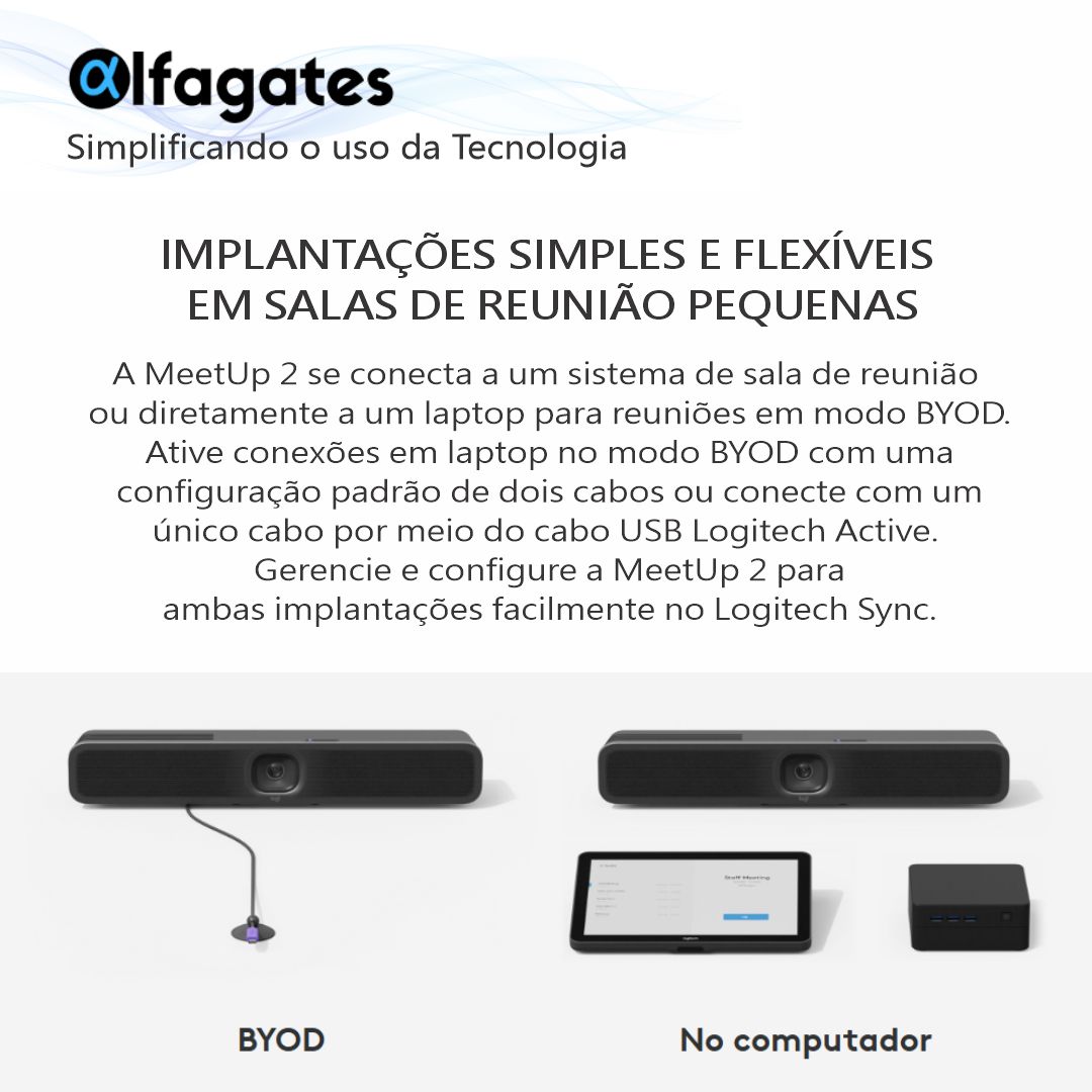 alfagates's tweet photo. Logitech MeetUp 2
Aproveite o potencial da IA em salas de reunião pequenas com PC e modo BYOD.
Então clique no link de nosso whatsapp: https://t.co/kr5RPOJq36 e fale com um dos nossos consultores!
#logitech #meetup2 #ia https://t.co/d1rpSLtjLr