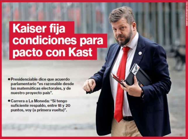 Levanta la mano si <a href="/Jou_Kaiser/">Johannes Kaiser. Diputado por el distrito 10</a> es tu candidato a Presidente🙋‍♀️🙋🙋‍♂️
Responde
A.- Absolutamente
b.- No lo es
<a href="/Partido_NL/">Partido Nacional Libertario</a> 
#USAID
