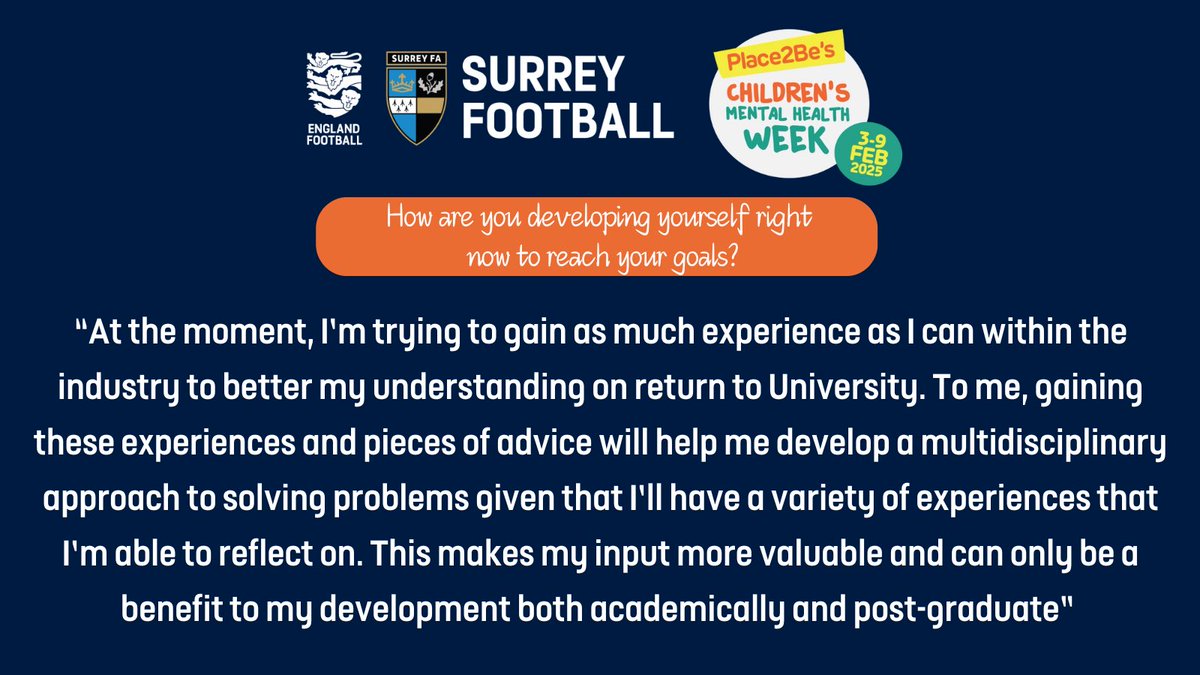 Surrey FA Youth Forum tweet media
