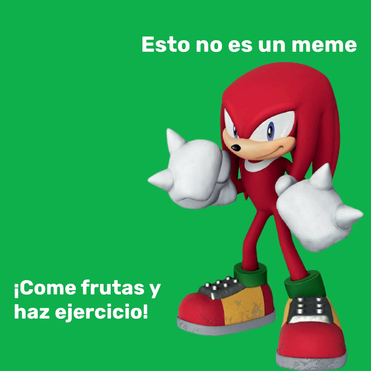 ¡Gracias por el consejo, Knuckles!