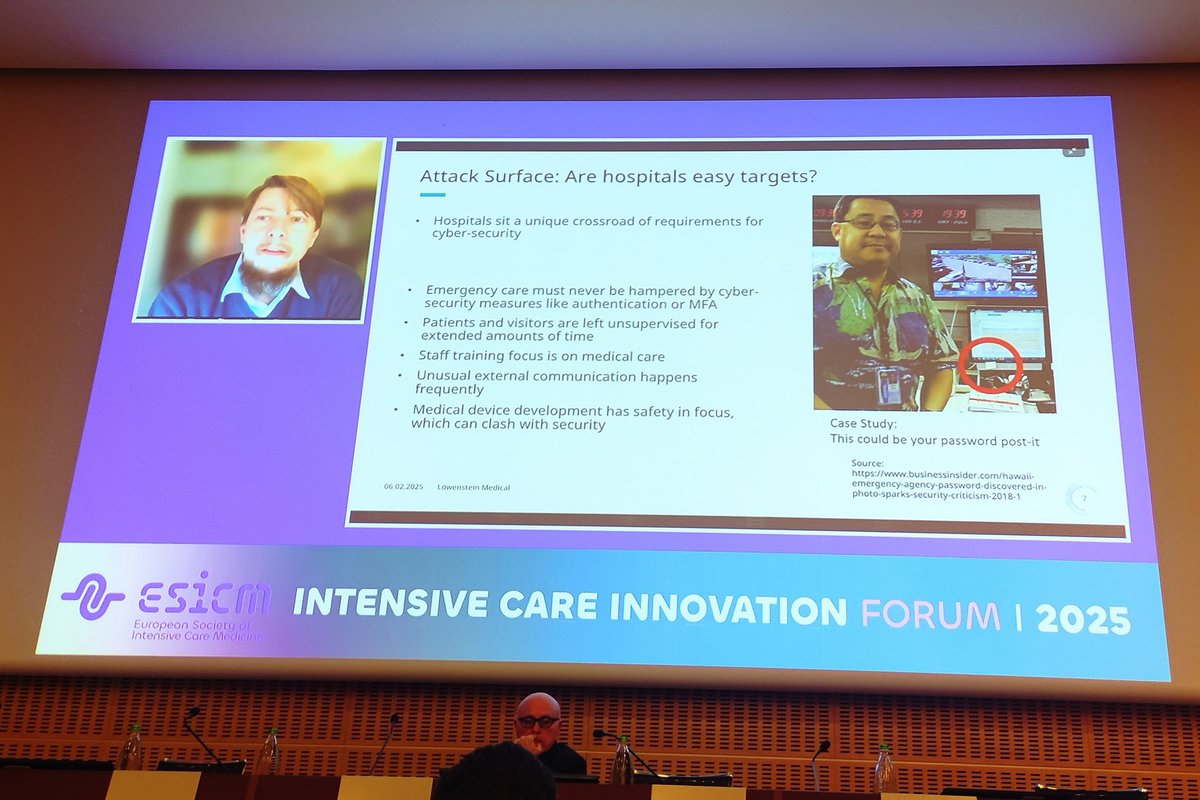 ⚠️🖥️Cyberarttacks are also more and more elaborated and innovative...
Be aware! 🖥️⚠️
<a href="/ESICM/">ESICM</a> 
#ESICMinnovation
