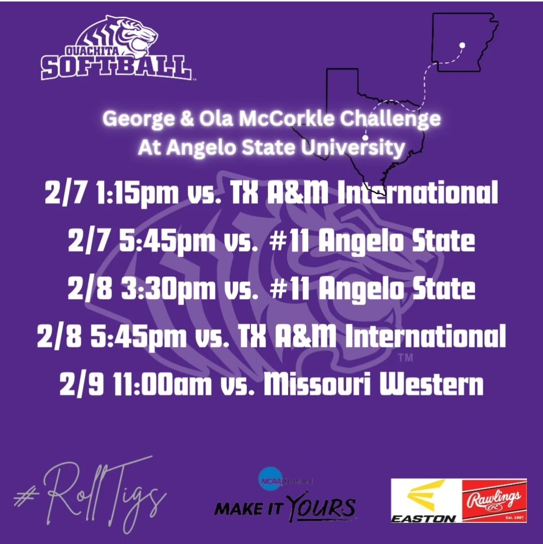 Texas, here we come! 

#RollTigs 🐅
